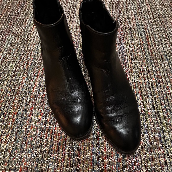 Cole Haan Black Leather Booties W size 6.5 - Picture 7 of 8